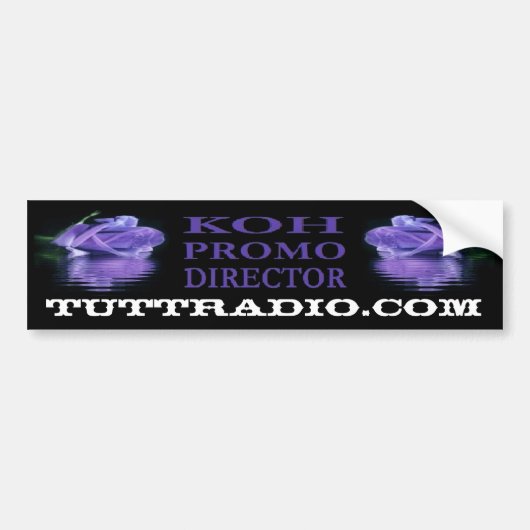 Tutt Radio Koh's Bumpersticker (Voorkant)