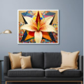 Tuttelboeket Lelie Printbare Afbeelding Poster