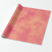 Tutti-fruitig wolkeffect cadeaupapier (Uitgerold)