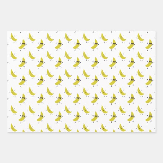 Tutti Fruitti Birthday Pattern Cute Fruits Inpakpapier Vel (Voorkant 2)