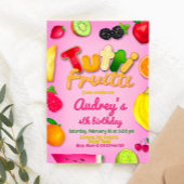 Tutti Fruitti - Fruits Birthday Party Kaart