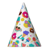 Tutti Fruitti Summer Fruit Ice Cream Treparty Feesthoedjes (Rechts)