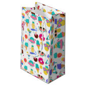 Tutti Fruitti Summer Fruit Ice Cream Treparty Klein Cadeauzakje (Achterkant Gekanteld)