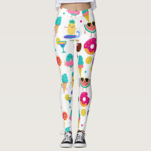 Tutti Fruitti Zomer Fruit Ice Cream Treats Leggings