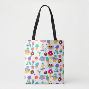 Tutti Fruitti Zomerfruit Ijsjes Tote Bag