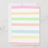 Tutti Frutti 1e verjaardag uitnodiging (Achterkant)