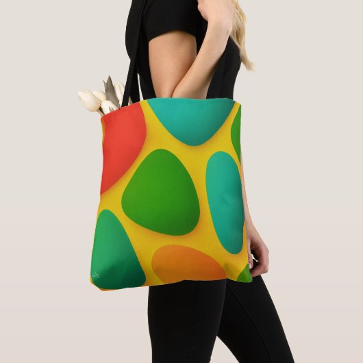 Tutti Frutti 3D Pop Tote Bag (Dichtbij)