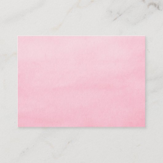 Tutti Frutti Baby Shower  Informatiekaartje (Achterkant)