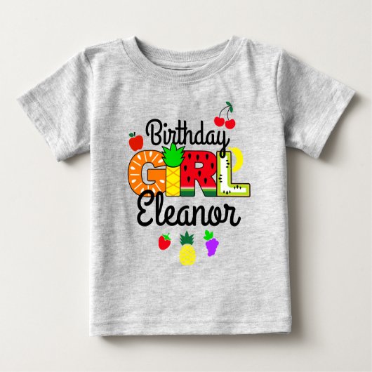Tutti frutti Birthday Girl (Voorkant)