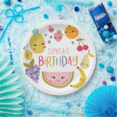 Tutti Frutti Birthday Party Paper Borden Papieren Bordje (Feest)
