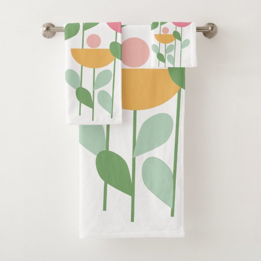 Tutti Frutti Bloemen Bad Handdoek (Insitu)