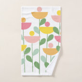 Tutti Frutti Bloemen Bad Handdoek (Handdoek)