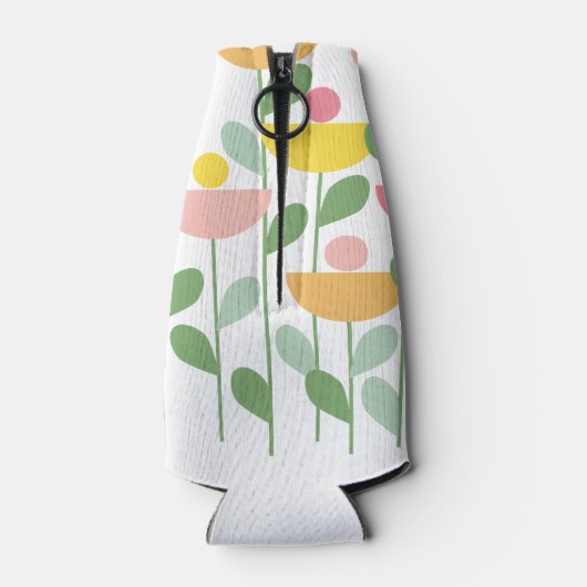 Tutti Frutti Bloemen Flesjeskoeler (Achterkant)