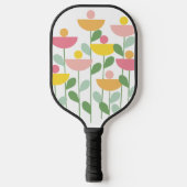 Tutti Frutti Bloemen Pickleball Paddle (Voorkant)