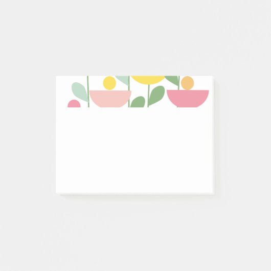Tutti Frutti Bloemen Post-it® Notes (Voorkant)