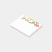 Tutti Frutti Bloemen Post-it® Notes (Schuin)