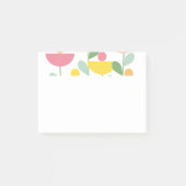 Tutti Frutti Bloemen Post-it® Notes (Voorkant)