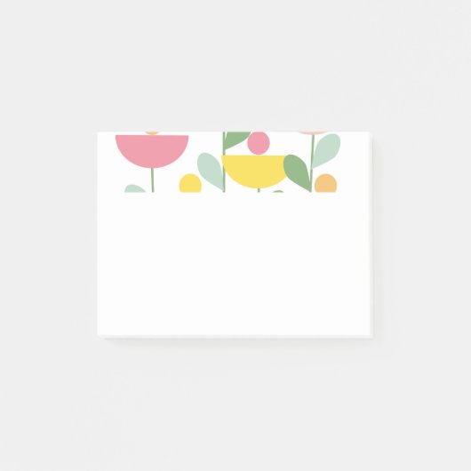 Tutti Frutti Bloemen Post-it® Notes (Voorkant)