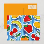 Tutti frutti, briefkaart (Voorkant / Achterkant)
