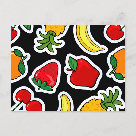 Tutti frutti, briefkaart (Voorkant)