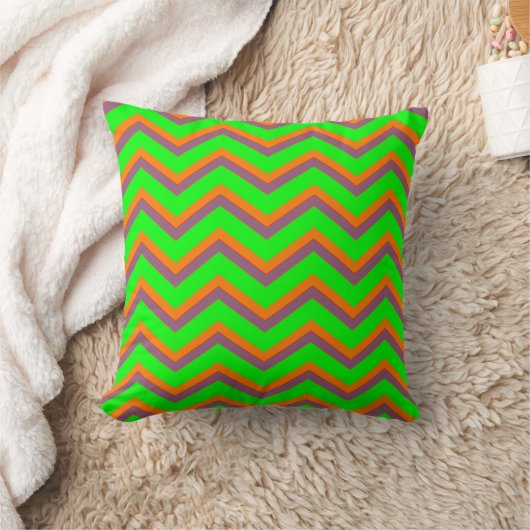 Tutti Frutti Chevron 06-Square Sierkussen (Deken)