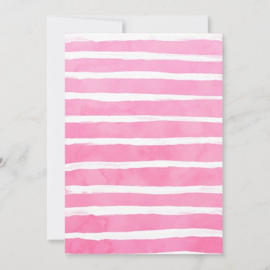 Tutti Frutti Four-utti 4e verjaardag uitnodiging (Achterkant)