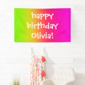 Tutti Frutti gradiënt, gepersonaliseerde banner (Insitu)