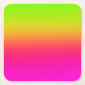 Tutti Frutti Gradient Kartonnen Onderzetters (Voorkant)