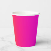 Tutti Frutti Gradient Papieren Bekers (Achterkant)