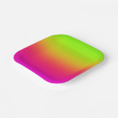 Tutti Frutti Gradient Papieren Bordje (Gebogen)