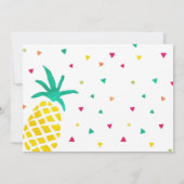 Tutti Frutti Invitation for Birthday of Any Event! Kaart (Achterkant)