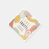 Tutti Frutti Kleurrijke Fruit 2e Verjaardag Servet (Hoek)