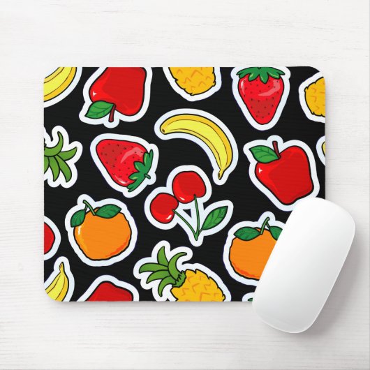 Tutti frutti, mousepad muismat (Met muis)