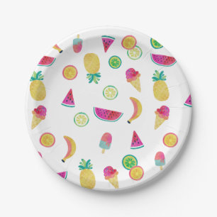Tutti Frutti Papieren Borden Bordje