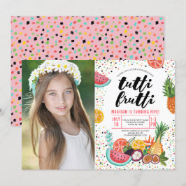 Tutti Frutti | Partij voor de verjaardag | Fotouit Kaart