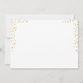 Tutti Frutti Party Fruit Verjaardag Dank u kaart (Achterkant)