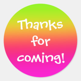 Tutti Frutti Ronde Sticker