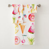 Tutti Frutti Summer Sweets and Trees Bad Handdoek (Insitu)