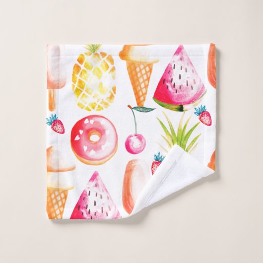 Tutti Frutti Summer Sweets and Trees Bad Handdoek (Wasdoekje)