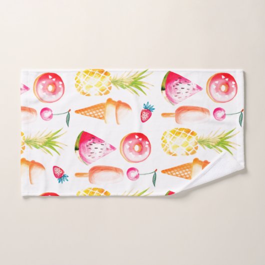Tutti Frutti Summer Sweets and Trees Bad Handdoek (Handdoek)