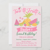 Tutti Frutti | Uitnodiging voor een fruitfeestje (Voorkant)