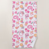 Tutti Tropifrutti – Beach Towel Strandlaken (Voorkant)