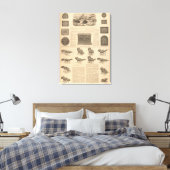 Tuttle and Bailey Manufacturing Company Canvas Afdruk (Insitu (Slaapkamer))