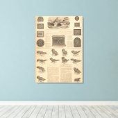 Tuttle and Bailey Manufacturing Company Canvas Afdruk (Insitu (Houten vloer))
