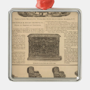Tuttle and Bailey Manufacturing Company Metalen Ornament
