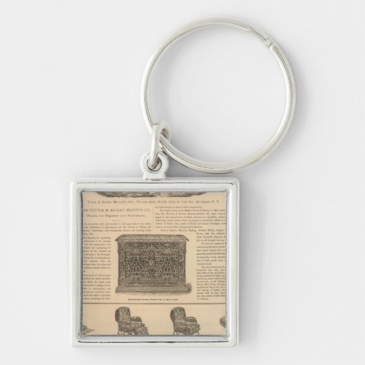 Tuttle and Bailey Manufacturing Company Sleutelhanger (Voorkant)