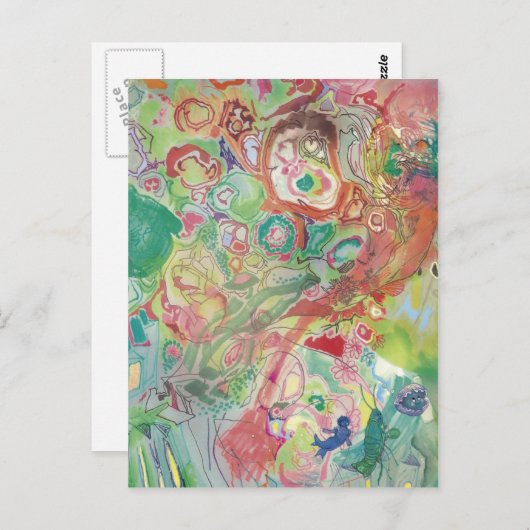 Tuttle and Friends on a Voyage** Briefkaart (Voorkant / Achterkant)