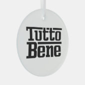 Tutto Bene Glas Ornament (Voorkant Rechts)