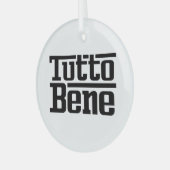 Tutto Bene Glas Ornament (Voorkant links)