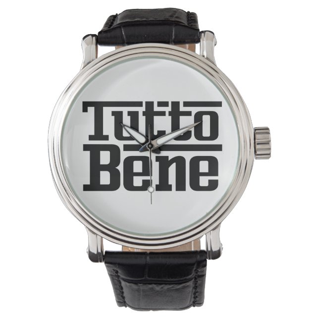 Tutto Bene Horloge (Voorkant)
